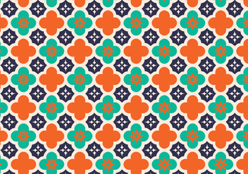 Arabic Pattern Vector Background - vector gratuit #353449 