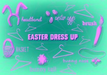 Vector Free Easter Background - Free vector #354009
