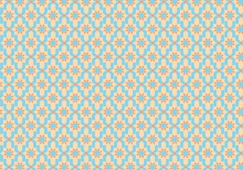 Moroccan Tile Pattern Vector - vector #354059 gratis