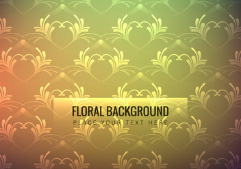 Colorful Floral Wallpaper - vector gratuit #354389 