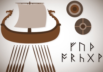 Free Assorted Viking Vector - Free vector #356309