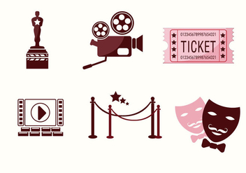 Cinematography Icons Vector - Free vector #357729