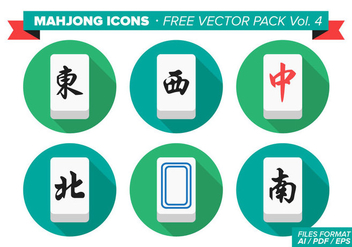Mahjong Icons Free Vector Pack Vol. 4 - vector gratuit #358019 