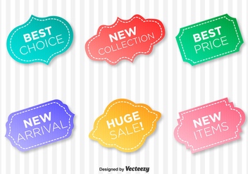Quality Warranty Vector Labels - Free vector #358139