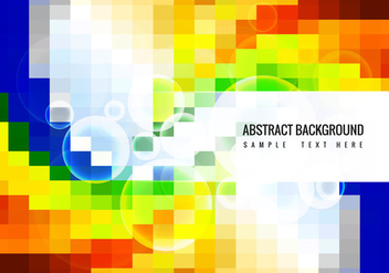 Free Colorful Mosaic Vector Background - бесплатный vector #358899
