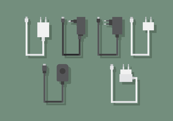 Vector Phone Charger - vector gratuit #360489 