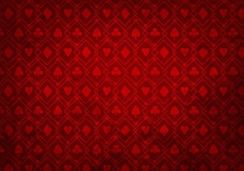 Free Vector Red Poker Background - Kostenloses vector #361299