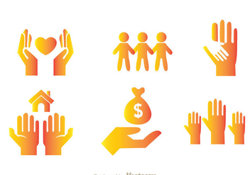 Donate Icons - Free vector #361919