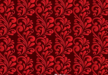 Red Swirly Background - vector gratuit #361939 