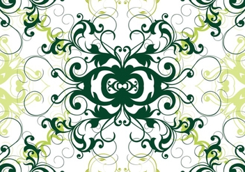 Green Garden Seamless Pattern - Kostenloses vector #362209