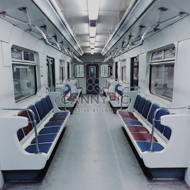 Empty subway car - бесплатный image #363689