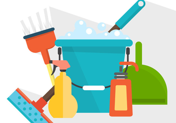 Vector Cleaning Products - vector #364809 gratis