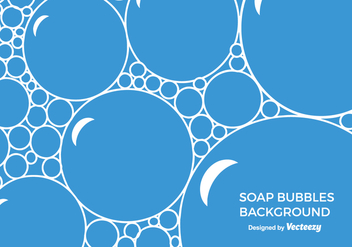 Free Soap Suds Vector Background - Free vector #365559