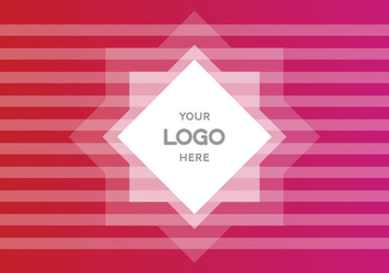 Free Pink Gradient Logo Vector Background - vector #367539 gratis
