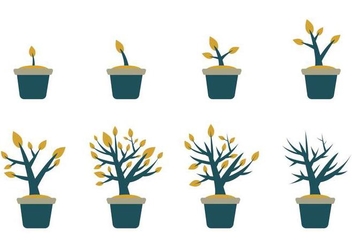 Free Grow Up Plant Vector - Free vector #369269
