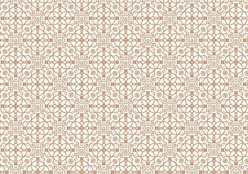 Decorative Outlined Pattern - Kostenloses vector #369309