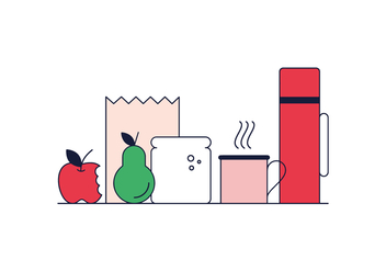 Free Lunch Vector - Free vector #370379
