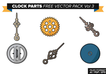 Clock Parts Free Vector Pack Vol. 3 - бесплатный vector #370779