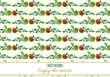 Free Vector Fruit Pattern - Free vector #370989