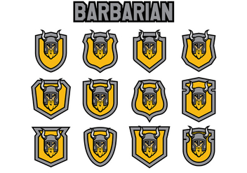 Barbarian Vector - Free vector #371369