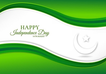 Free Vector Illustration With Pakistan Flag - Free vector #372229