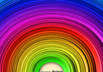 Abstract Rainbow Vector Background - vector gratuit #372649 