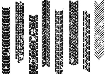 Tractor Tire Marks - Free vector #373949