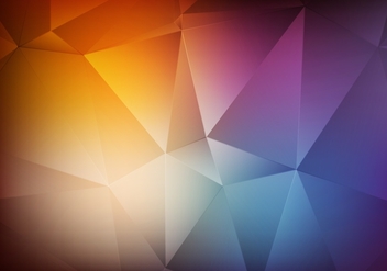 Free Vector Polygon Degraded Background - Free vector #375229