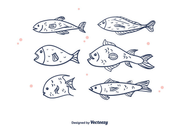 Free Fishes Vector - Kostenloses vector #375349