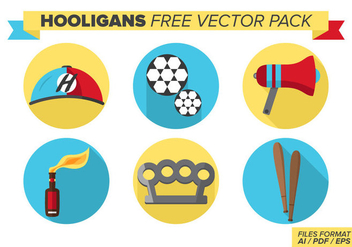 Hooligans Free Vector Pack - vector gratuit #377309 