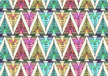 Free Vector Tipi Pattern - Free vector #377859