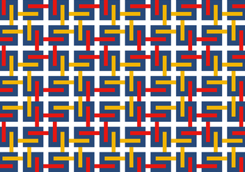 Vector Bauhaus Pattern - vector gratuit #377879 
