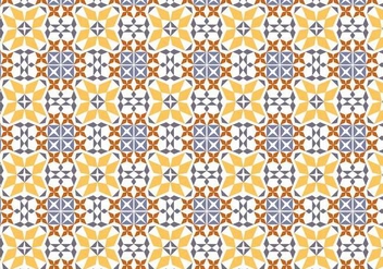 Portuguese Tile Vector Pattern - vector gratuit #378649 