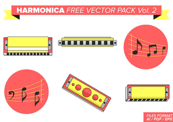 Harmonica Free Vector Pack Vol. 2 - Kostenloses vector #378659