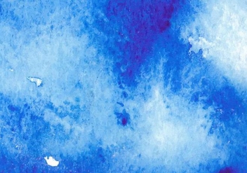 Free Vector Watercolor Blue Texture - бесплатный vector #379229
