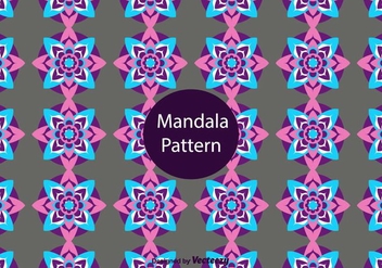 Mandala Pattern Vector - Kostenloses vector #382209