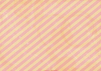 Peach Striped Grunge Vector Background - бесплатный vector #382859