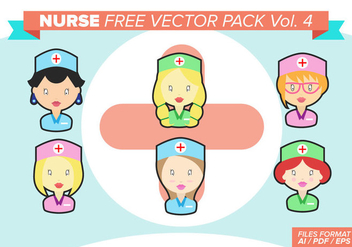 Nurse Free Vector Pack - vector #383579 gratis