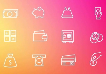 Free Finance Money Icons Vector - Free vector #383709