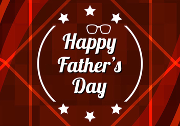 Free Vector Happy Father's Day Background - бесплатный vector #385709