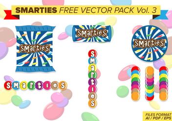 Smarties Free Vector Pack Vol. 3 - бесплатный vector #388469