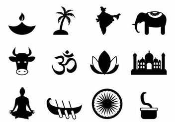 Free India Icons Vector - vector gratuit #388939 