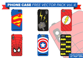 Hero Phone Case Free Vector Pack Vol. 4 - Kostenloses vector #388949