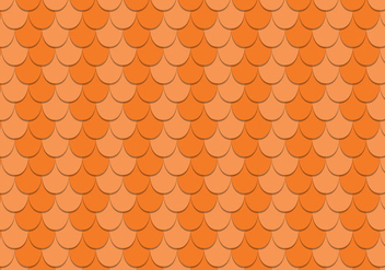 Free Scalloped Rooftop Vector Pattern - vector gratuit #390449 