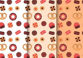 Free Sweets Pattern Vector - Free vector #391279