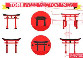 Torii Free Vector Pack - Kostenloses vector #393399