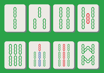 Mahjong Vector - vector gratuit #395039 
