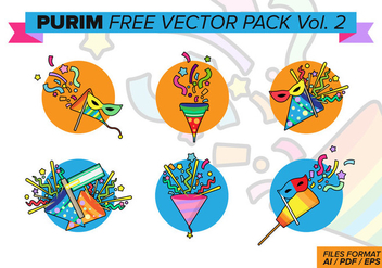 Purim Free Vector Pack Vol. 2 - vector #395859 gratis