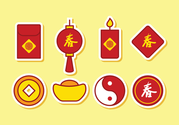 Free Chinese Icon Set - Free vector #397149