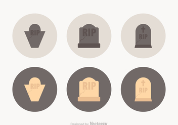 Free Tombstone Vector Icons - Free vector #398149
